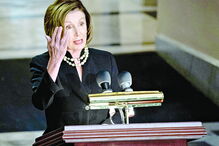 Pelosi apresentou o projeto de lei