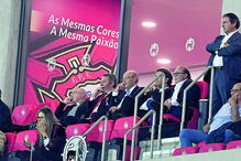 Pinto da Costa e Carlos Pereira assistiram juntos ao jogo, na Madeira