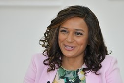A empresária angolana Isabel dos Santos 