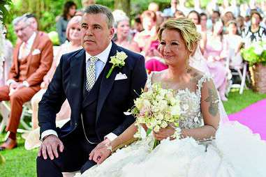 Toy e Daniela disseram o ‘sim’ numa quinta, em Palmela, onde reuniram familiares e amigos