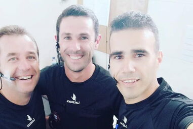 Roberto Rebelo, Roberto Santos e Flávio Silva