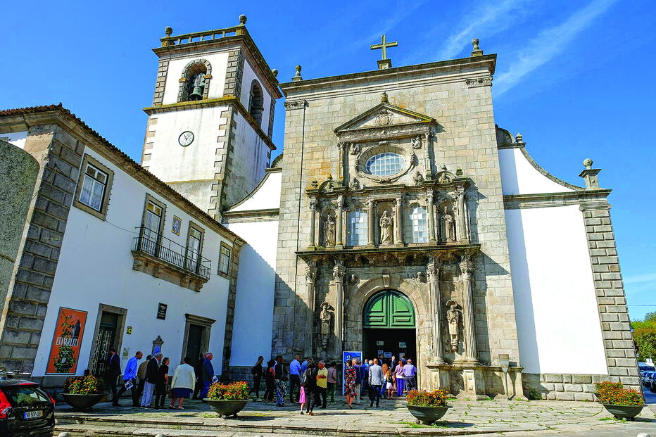 Igreja de S. Domingos com fachada restaurada após uma empreitada municipal de 150 mil euros
