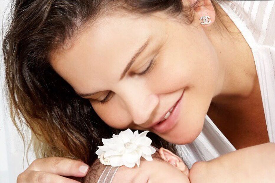 Katia Aveiro e a filha, Valentina