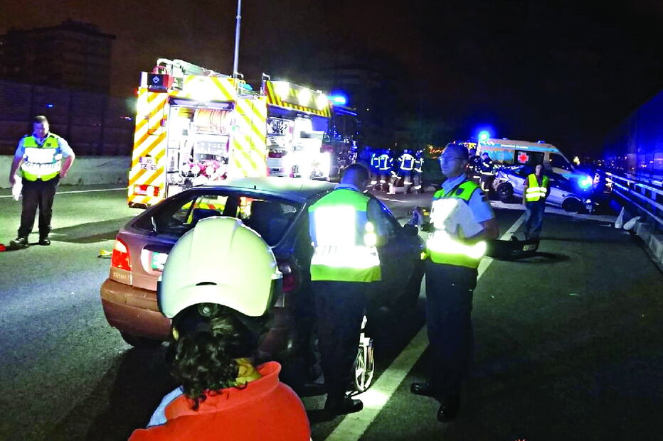 Colisão no Eixo Norte-Sul, em Lisboa, foi fatal para jovem de 23 anos 