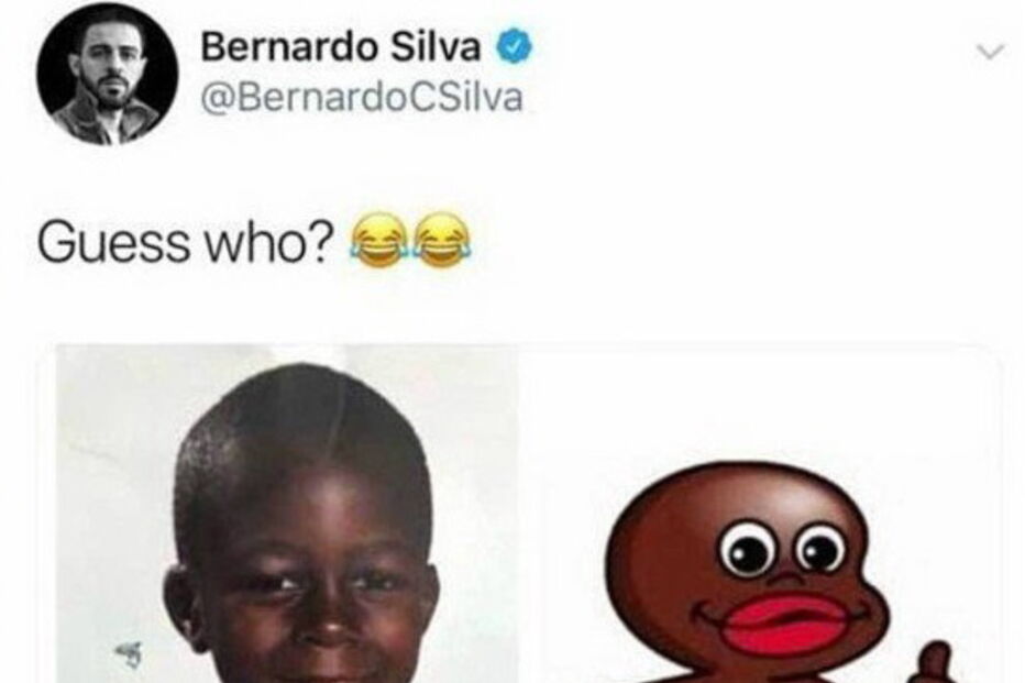 Bernardo Silva acusado de conduta imprópria pela federação inglesa após comparar colega a boneco negro