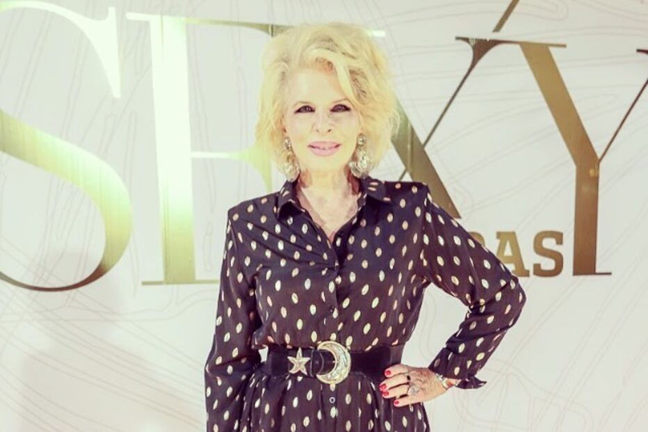 Lili Caneças na gala 'Sexy Vidas', da CMTV