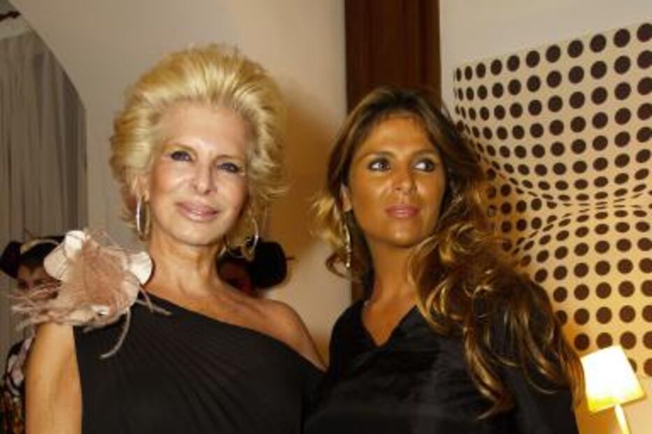 Lili Caneças e a filha, Rita Caneças