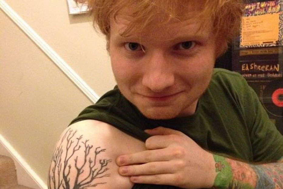 Tatuagens de Ed Sheeran