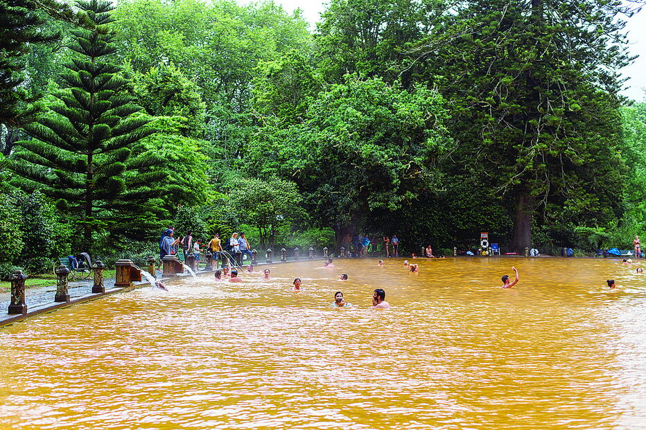 Terra Nostra Garden Hotel, na ilha de S. Miguel, Açores
