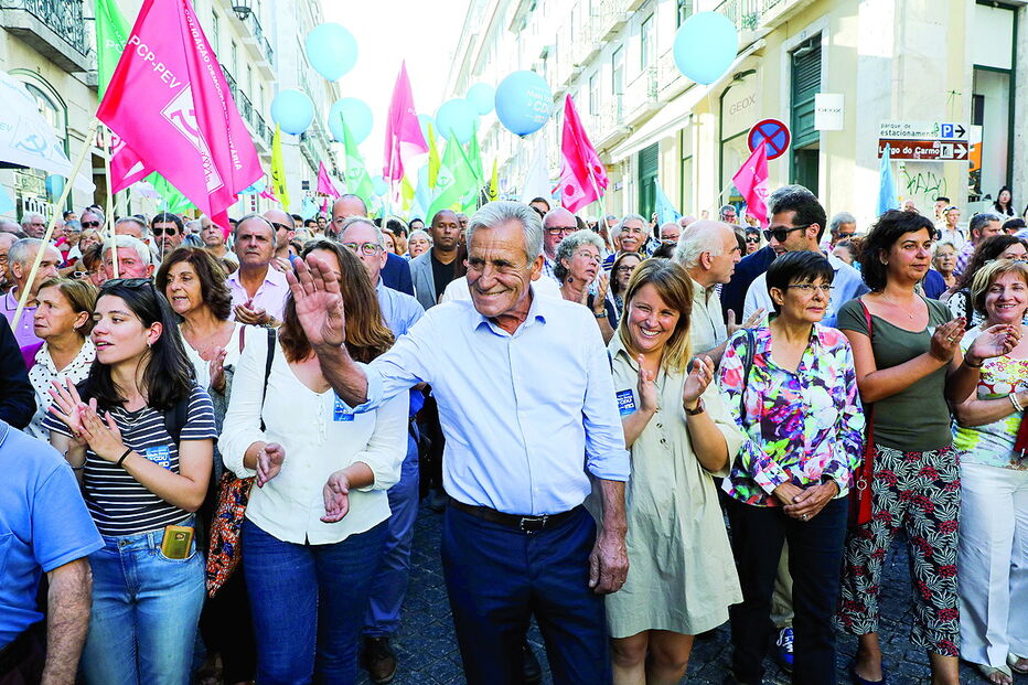 A arruada na Baixa lisboeta teve enchente