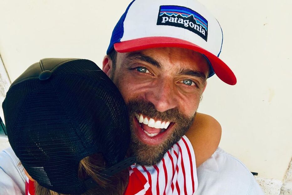 Diogo Amaral e o filho Mateus 