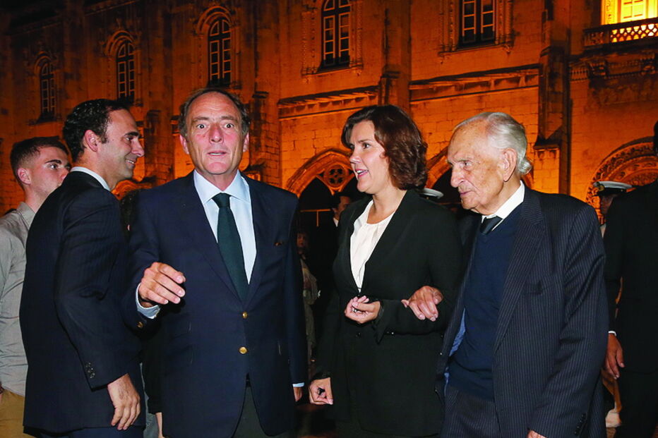 Paulo Portas, Assunção Cristas e Adriano Moreira, todos líderes do CDS