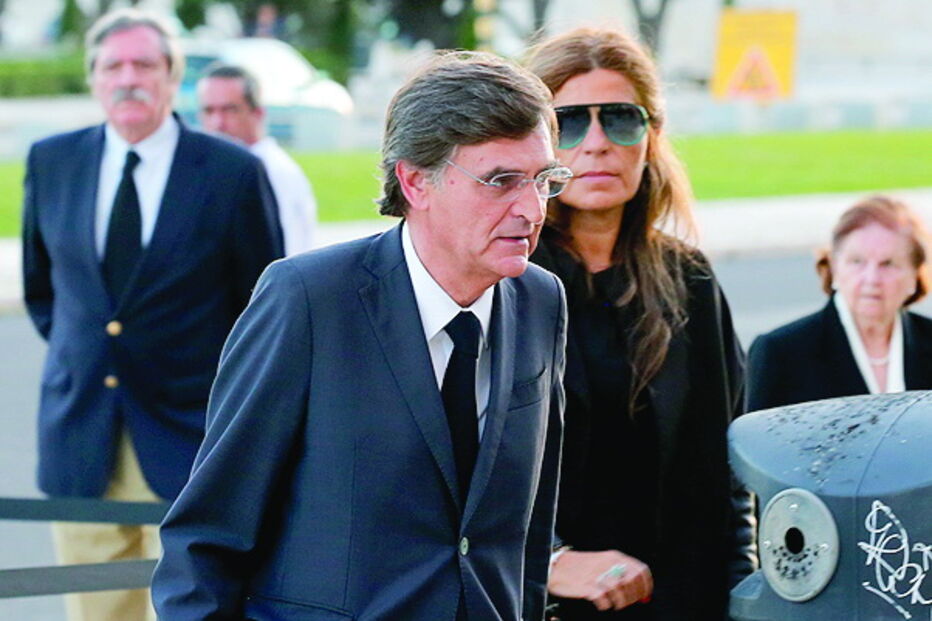 Manuel Monteiro na chegada ao Mosteiro dos Jerónimos