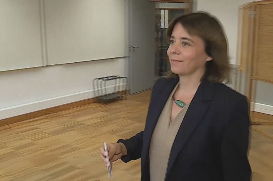 Catarina Martins vota em Vila Nova de Gaia