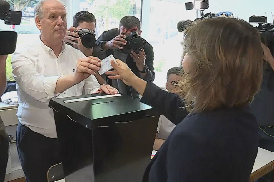 Catarina Martins, do BE, votou em Vila Nova de Gaia