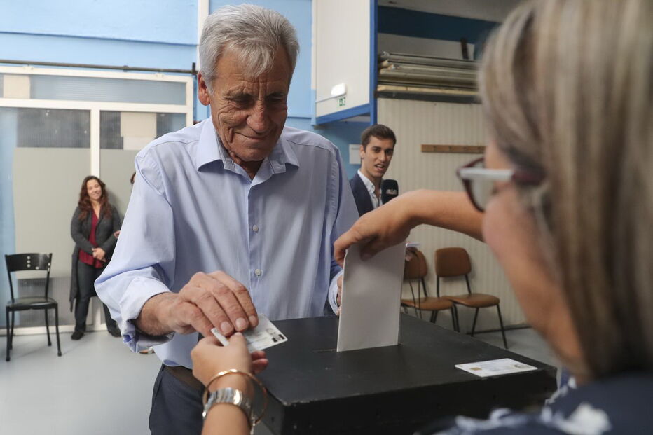 Jerónimo de Sousa, do PSP, já votou no Grupo Desportivo de Pirescoxe