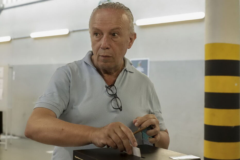 Pedro Santana Lopes, do Aliança, votou em Lisboa