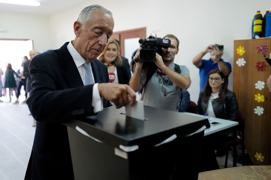 Presidente da República, Marcelo Rebelo de Sousa, votou para as eleições legislativas em Celorico de Basto