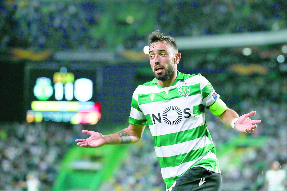 Bruno Fernandes, médio do Sporting