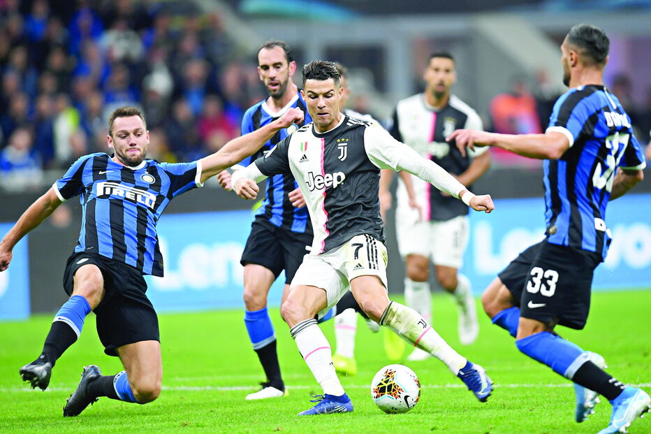 Ronaldo foi importante no golo que deu a vitória à Juventus