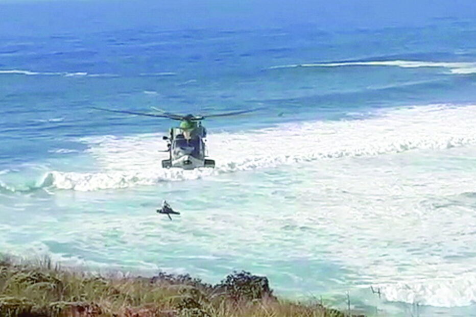 Helicóptero da Força Aérea resgatou os corpos  