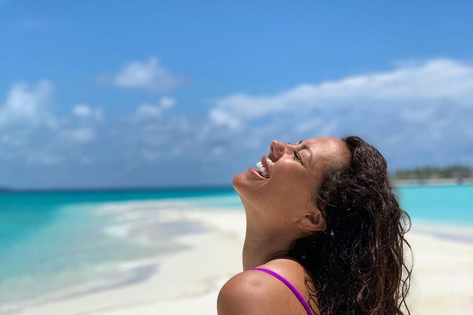Sofia Ribeiro nas Maldivas