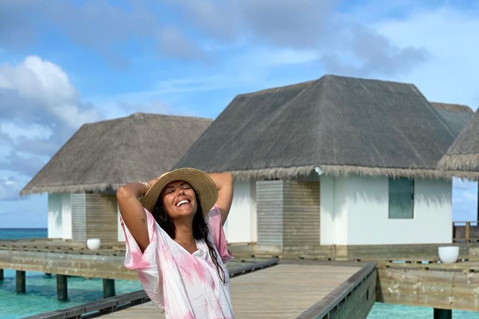 Sofia Ribeiro nas Maldivas