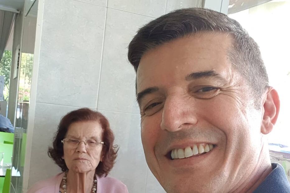 João Baião e a mãe