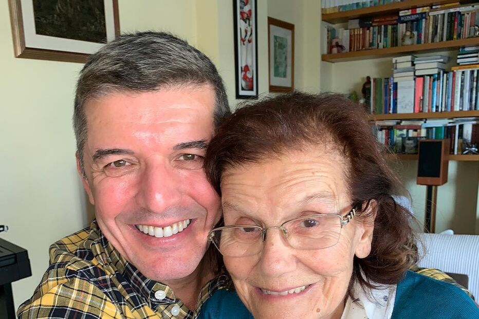 João Baião e a mãe