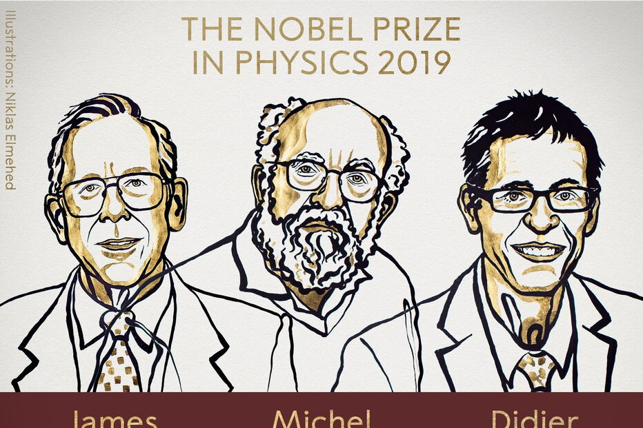 Prémio Nobel da Física para descoberta de exoplaneta e teóricas em cosmologia física