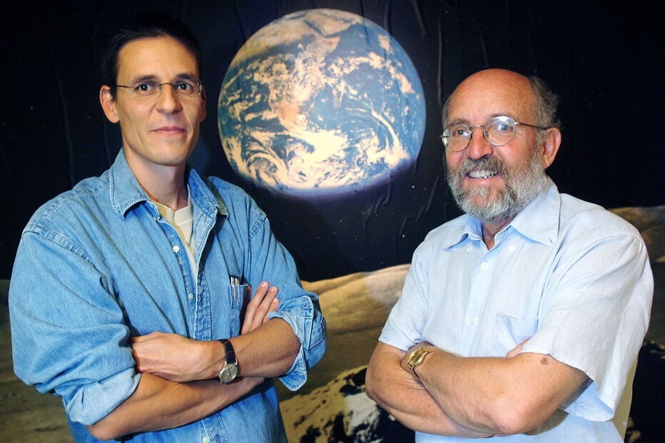 Didier Queloz e Michel Mayor foram os investigadores responsáveis pela descoberta de exoplaneta