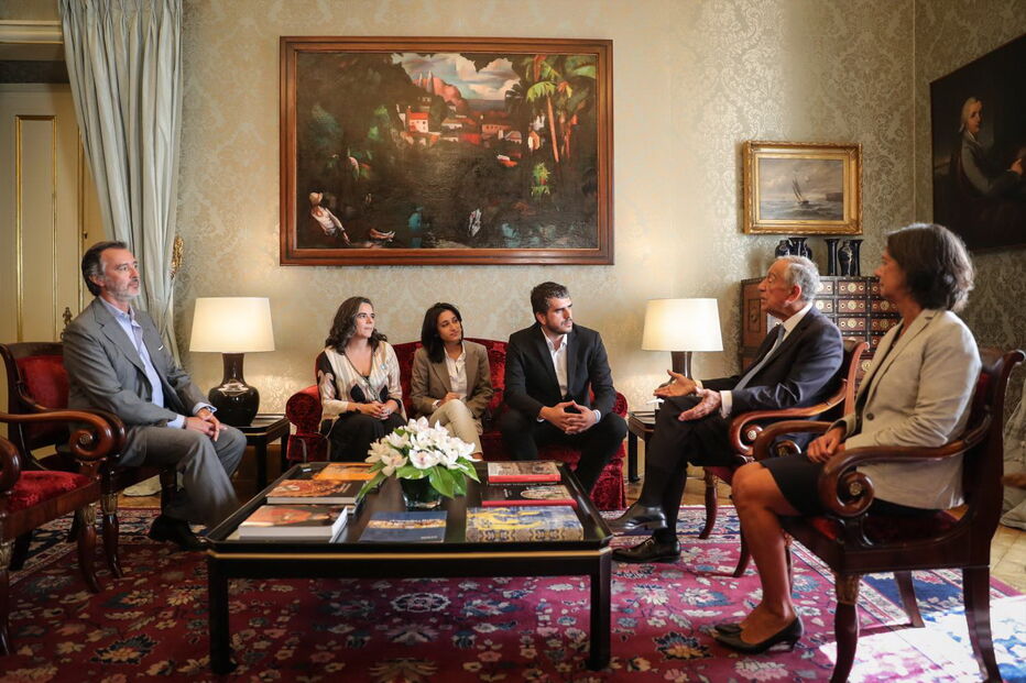 Iniciativa Liberal recebida pelo Presidente da República