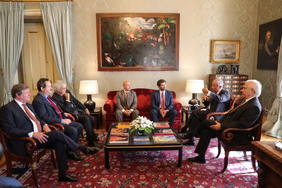 Chega recebido pelo Presidente da República