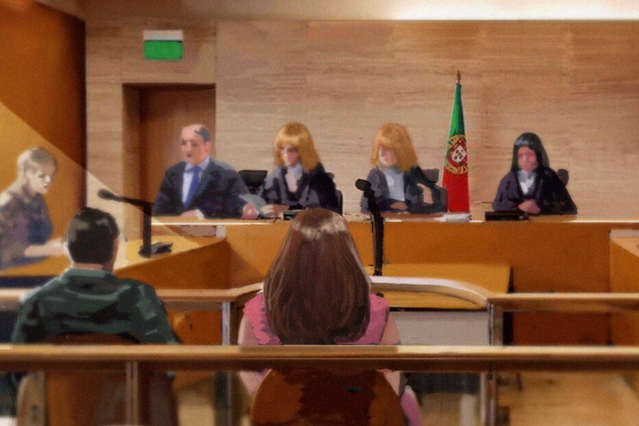 Rosa Grilo na quinta sessão do julgamento