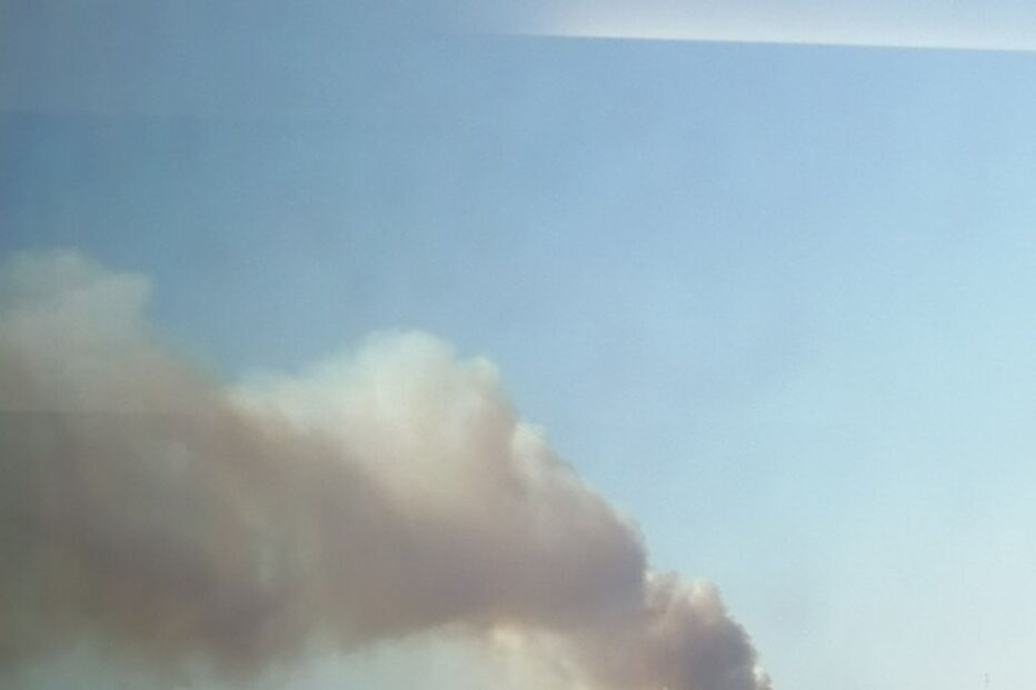 Incêndio na Serra da Carregueira, em Sintra