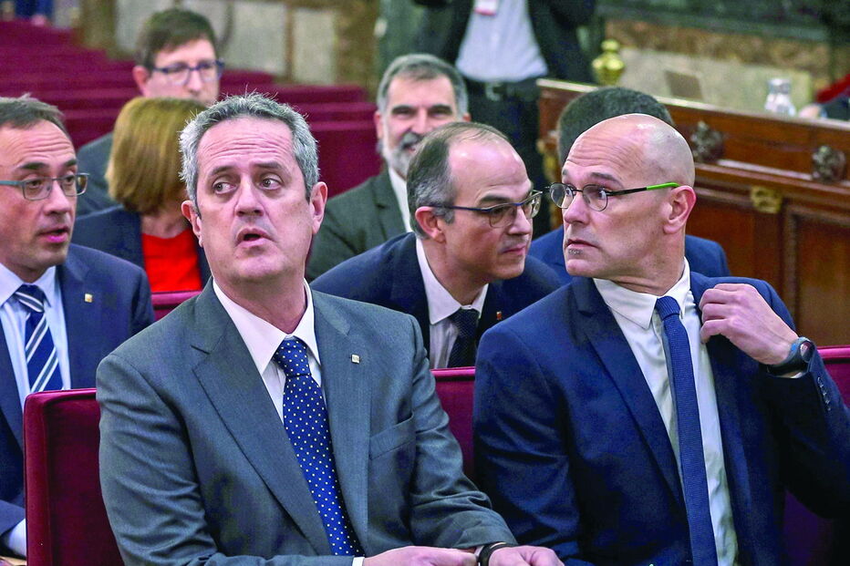 Doze separatistas condenados na Catalunha