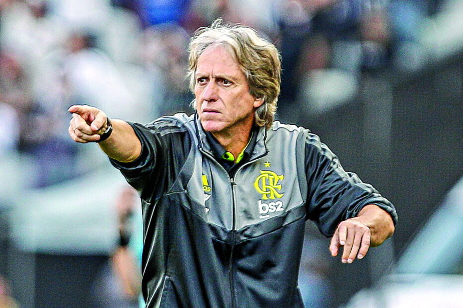 Jorge Jesus levou o Flamengo à liderança do Brasileirão 