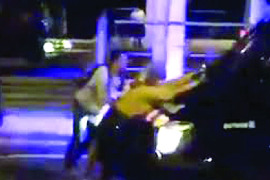 Vídeo captou o momento da polémica atuação de agentes da polícia