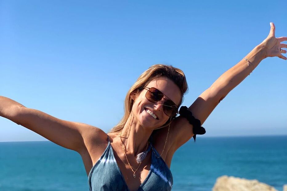 Nuria Madruga em família