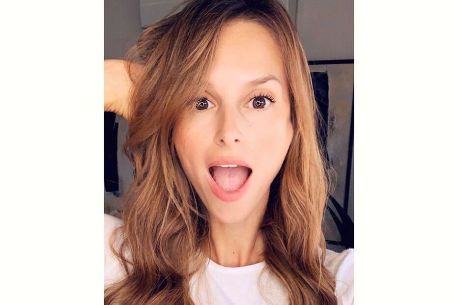 Nuria Madruga em família