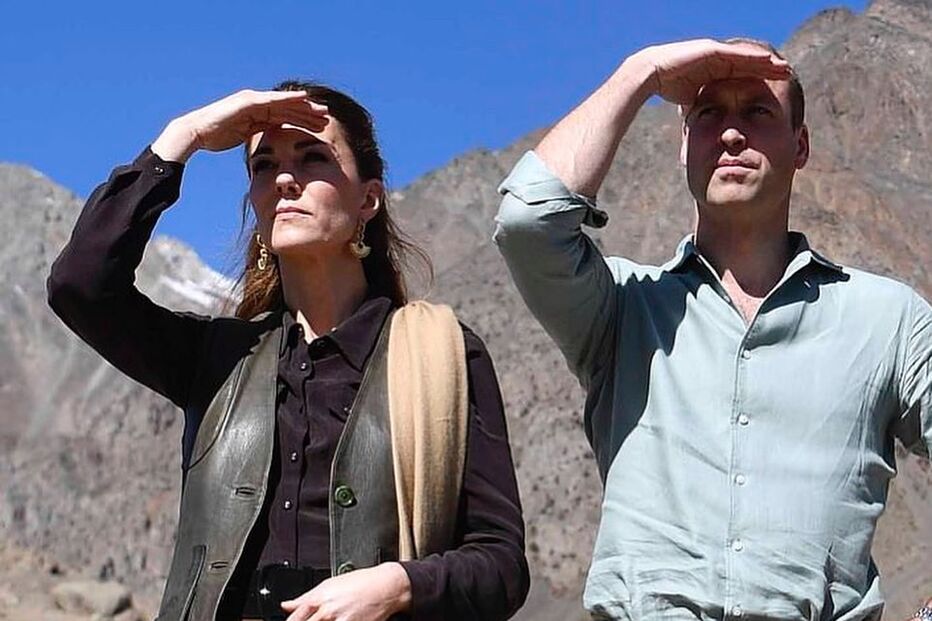 Kate Middleton e príncipe William