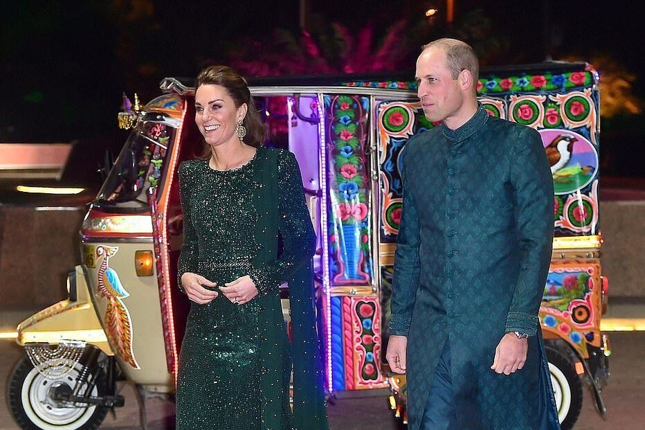 Kate Middleton e príncipe William
