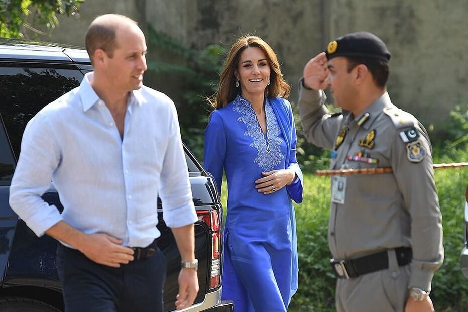 Kate Middleton e príncipe William