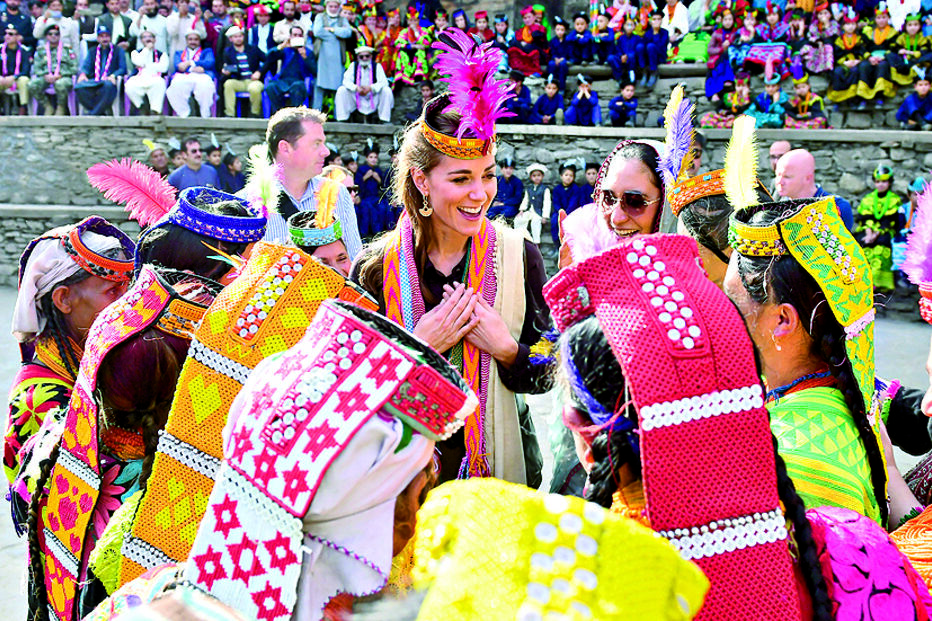 Duques mostraram interesse na cultura do país 