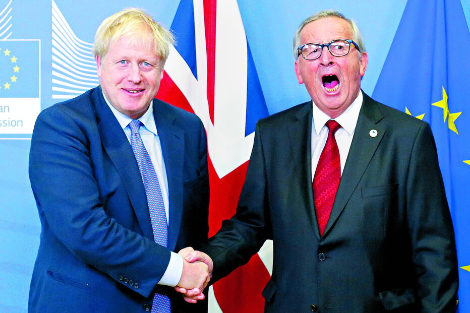 Juncker considerou viável a proposta de Boris Johnson