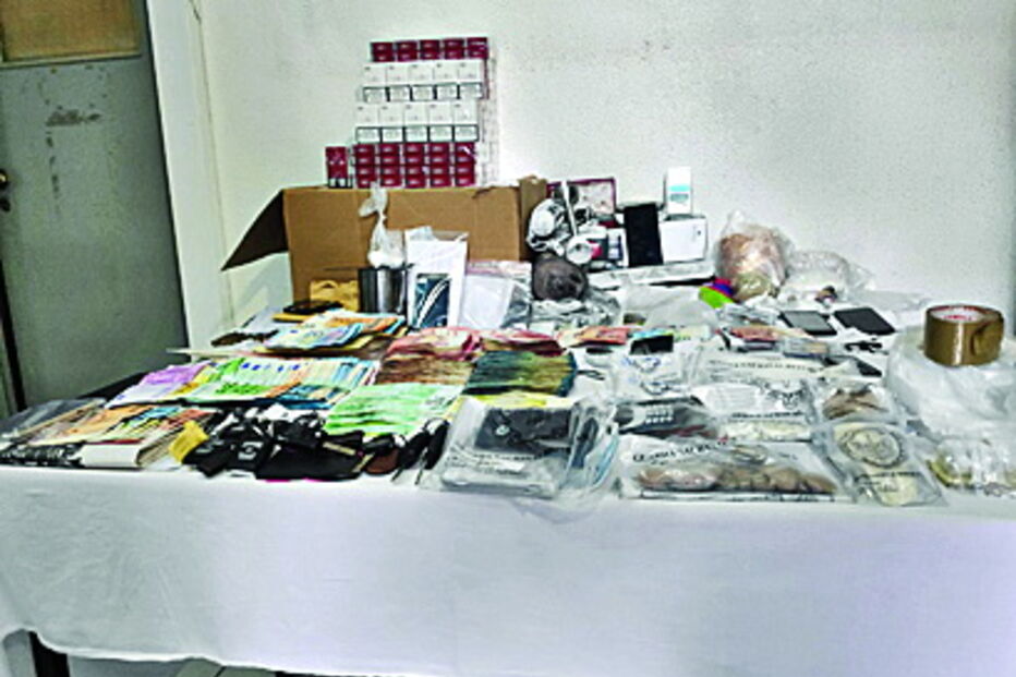 Material apanhado a rede bem hierarquizada