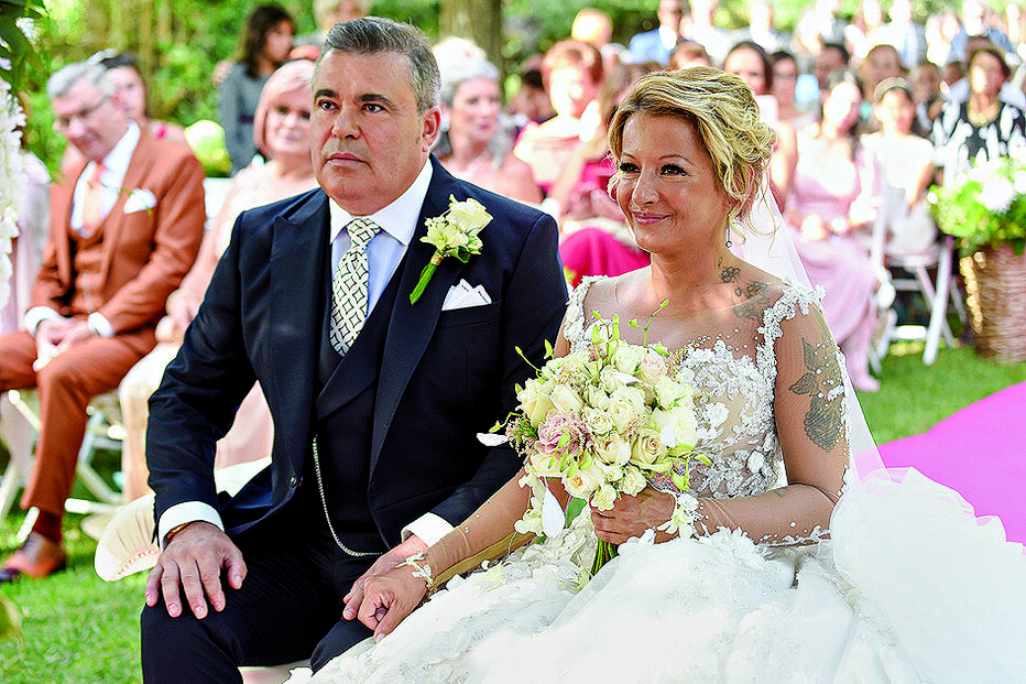 Toy e Daniela disseram o ‘sim’ numa quinta, em Palmela, onde reuniram familiares e amigos