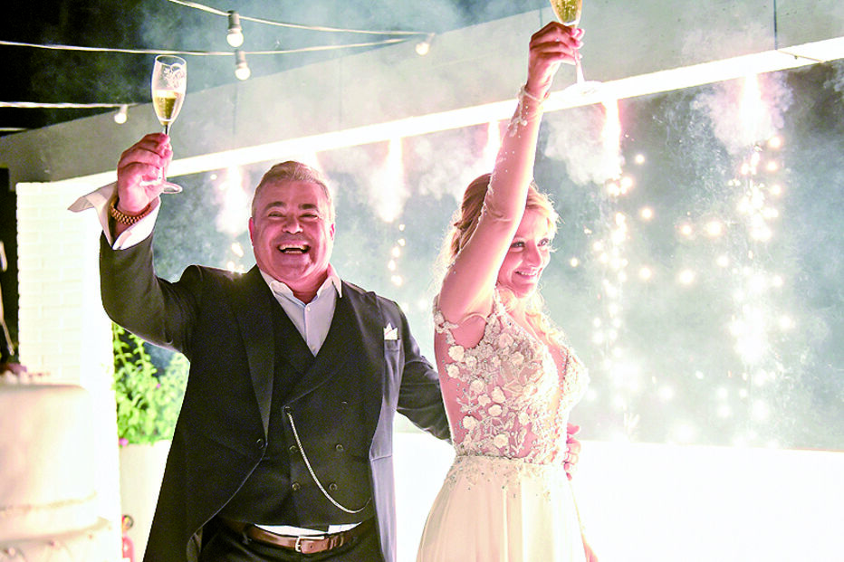 Casal viveu um dia repleto de emoções com uma festa que superou todas as suas expectativas