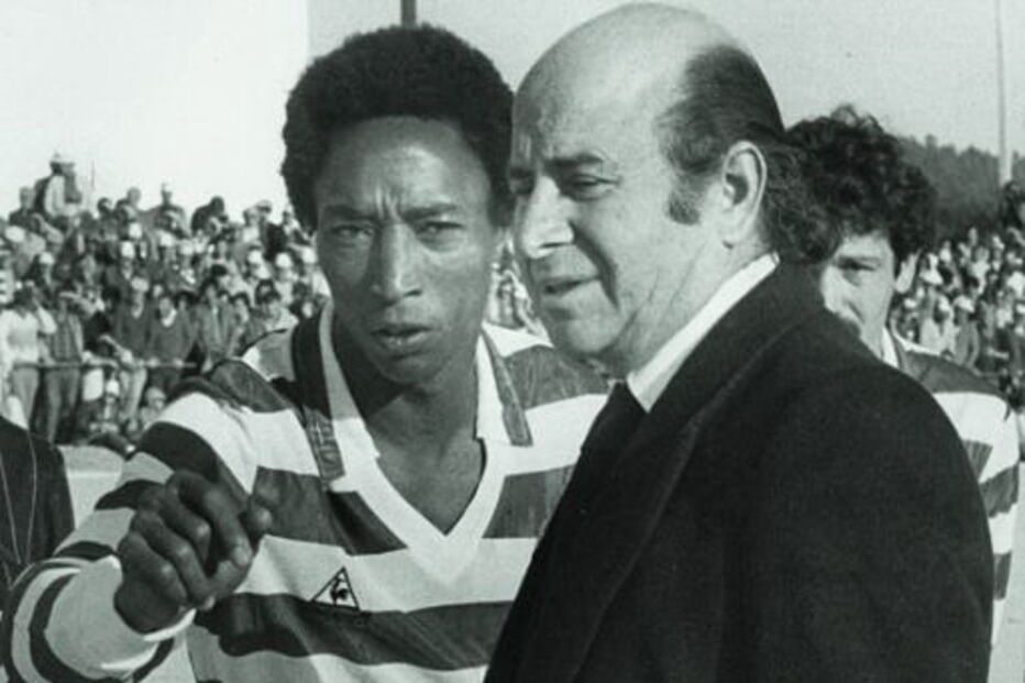 Rui Jordão com o presidente João Rocha