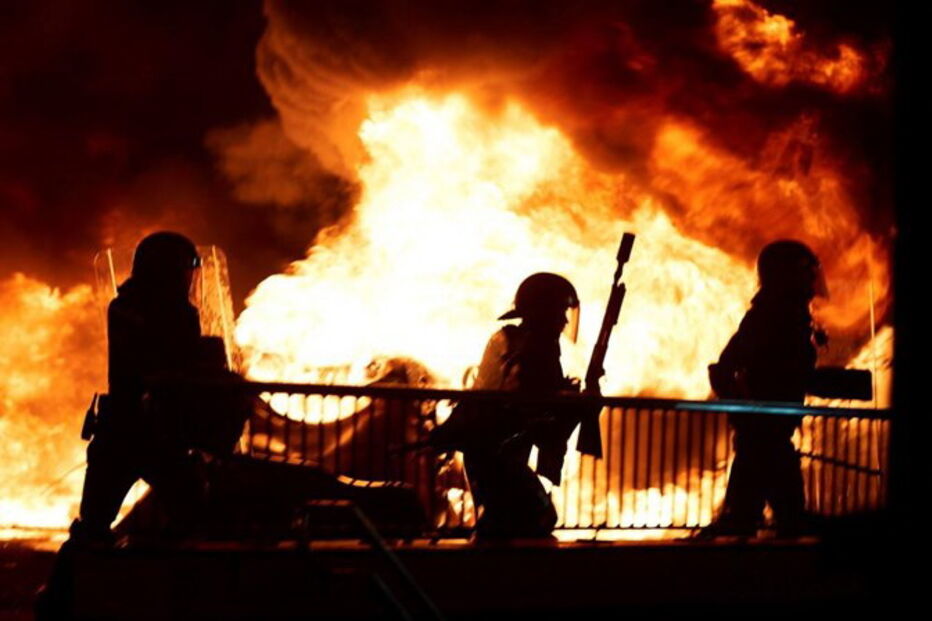 Protestos em dia de greve geral